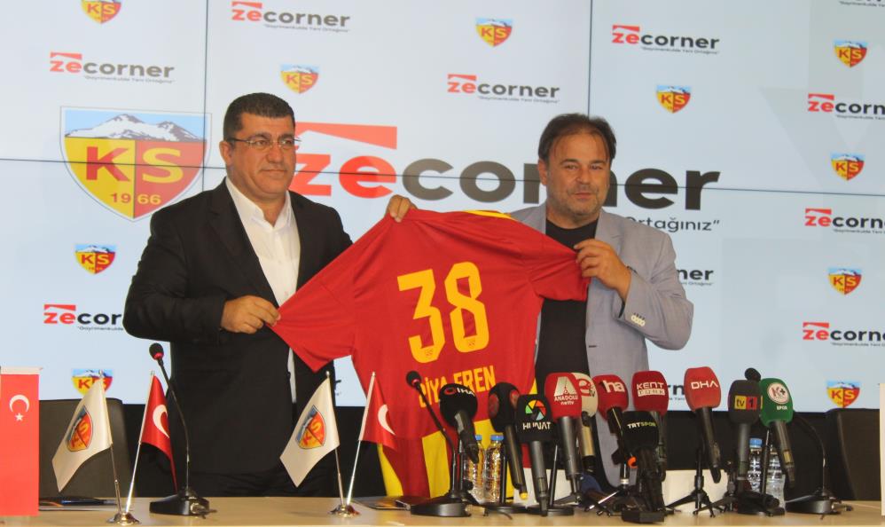 Kayserispor, Zecorner ile İsim Sponsorluğu Anlaşması İmzaladı