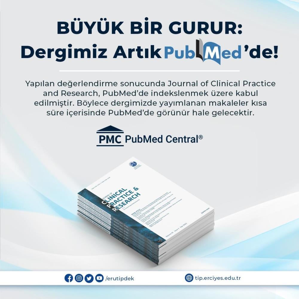 Erciyes Üniversitesi Tıp Dergisi Dünya Sahnesinde