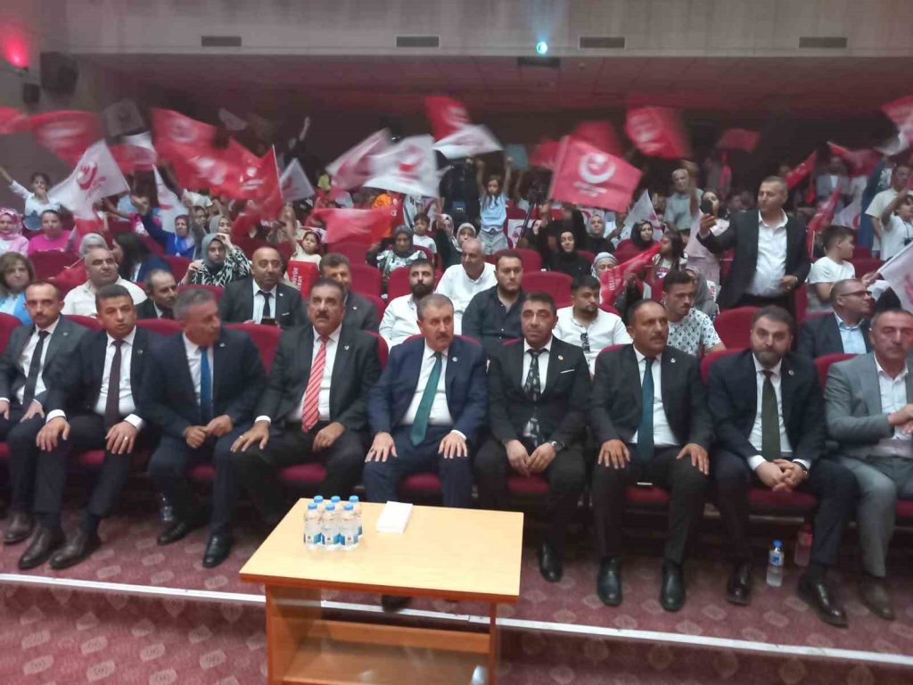 BBP Genel Başkanı Destici, Develi İlçe Kongresi’ne katıldı