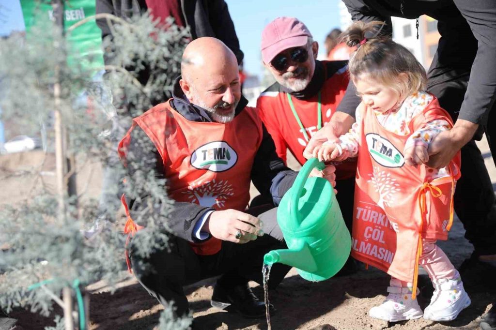 Kocasinan’da yeşil alanda rekor üstüne rekor