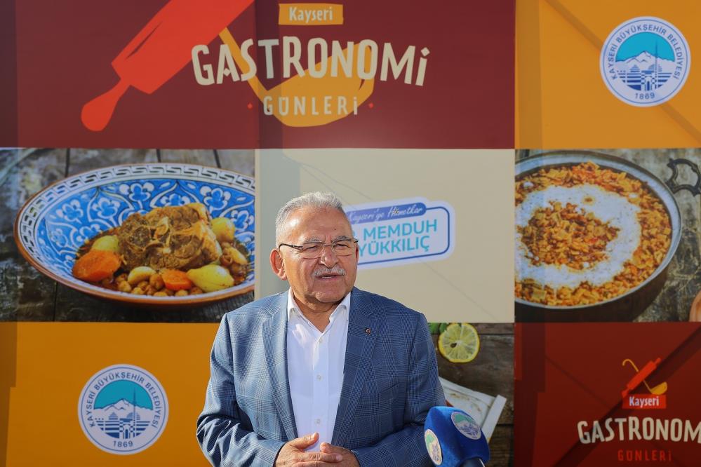 Başkan Büyükkılıç, Gastronomi Günleri’ni 3’üncüsüyle taçlandırıyor