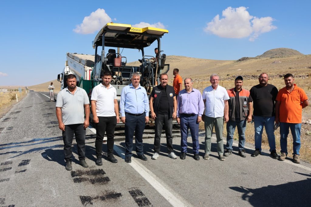 İncesu’da Üçkuyu yolu hayali gerçekleşti