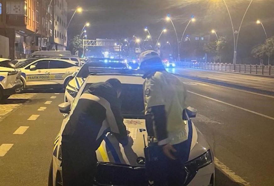 Kayseri’de kural ihlali yapan 3 araca 56 bin TL para cezası