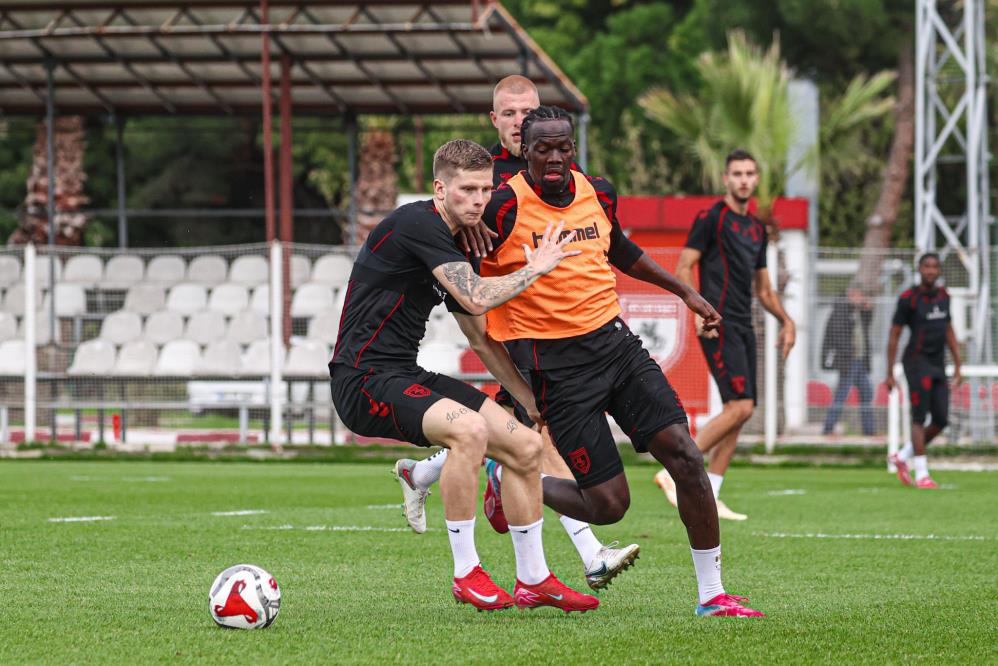 Samsunspor, Kayserispor hazırlıklarını tamamladı