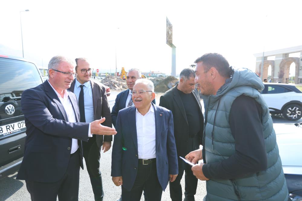 ERÜ Kavşağı’ndaki çalışma devam ediyor