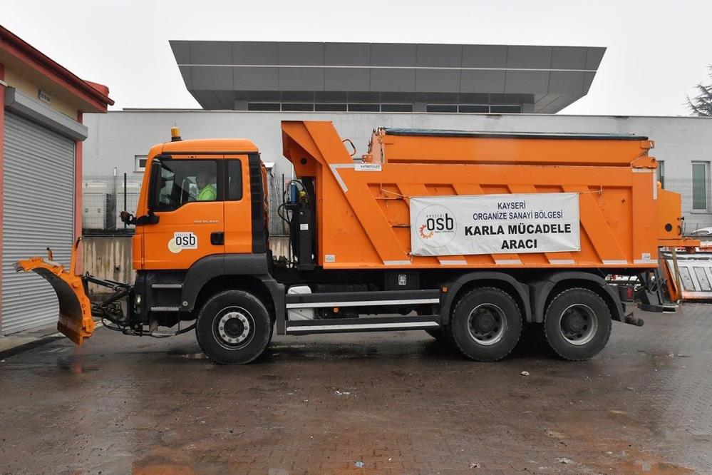 Kayseri OSB kışa hazır