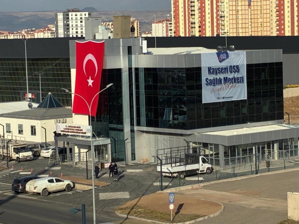 Kayseri OSB Sağlık Merkezi hizmete açılıyor
