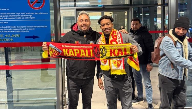 Kayserispor’un yeni transferi RonaelPierre-Gabriel Kayseri’ye geldi