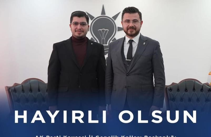 Ak Parti Kayseri İl Gençlik Kolları Başkanı Kemal Yiğit Güler oldu