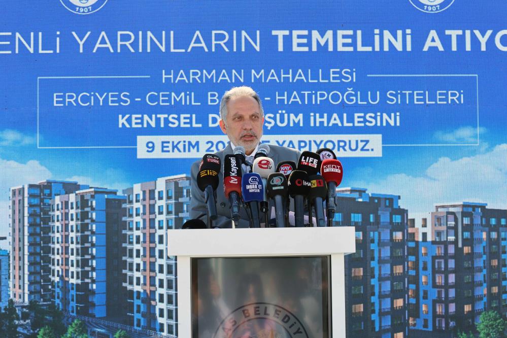 Güvenli yarınlar için Talas’ta tarihi adım