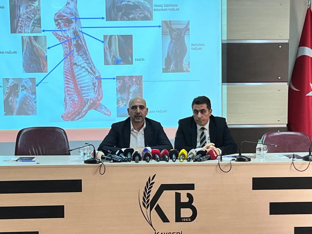 KTB Başkanı Bağlamış: Büyükbaş hayvanların yağsız karkas et kesimi şeklinde yapılacağı uygulama, hayata geçirilmiştir