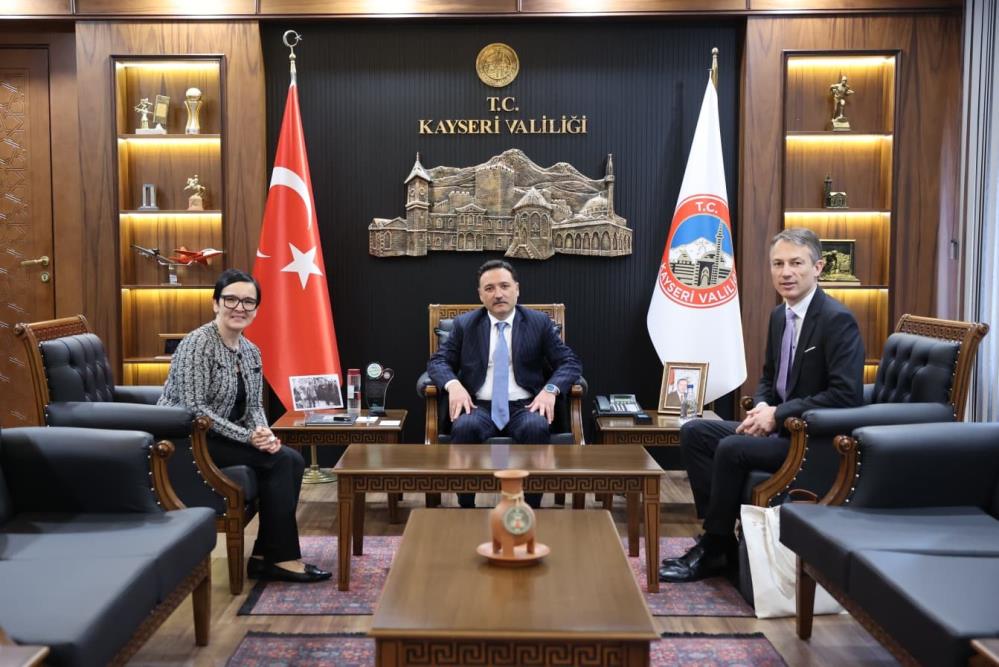 Büyükelçi Juen’den Vali Çiçek’e ziyaret