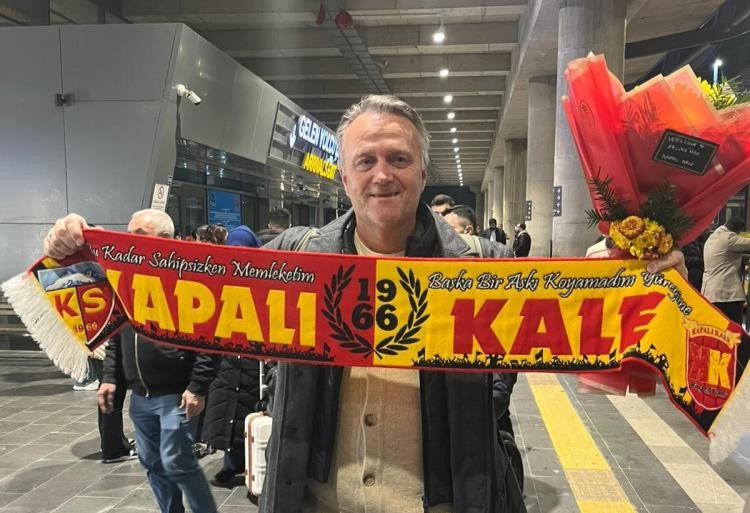 Kayserispor’un yeni teknik direktörü Erling Moe kente geldi