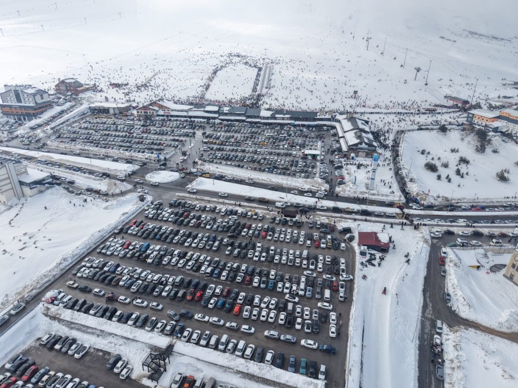 Erciyes’te 2 bin 500 araçlık yeni otopark projesi için çalışmalar başladı