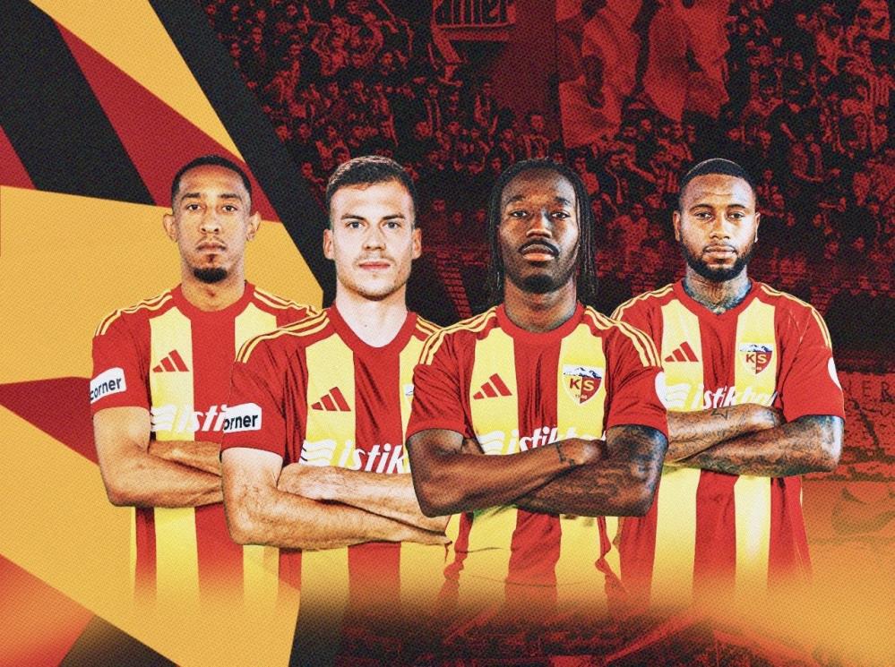 Kayserisporlu 4 futbolcuya milli davet