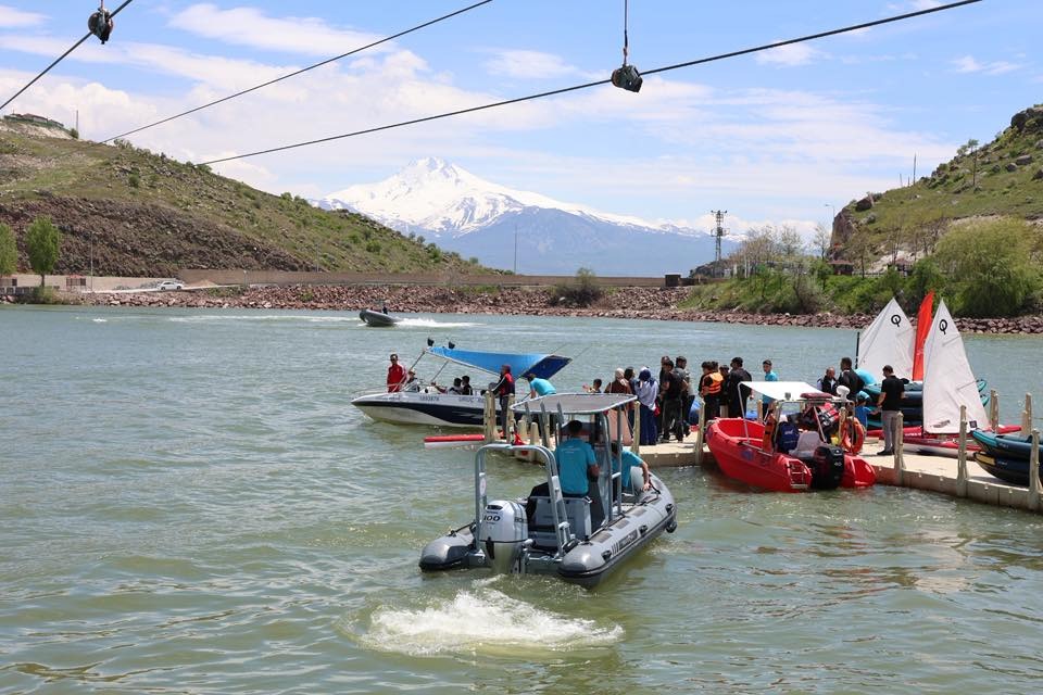 İncesu Marina Su Sporları ve Festival Merkezi oldu