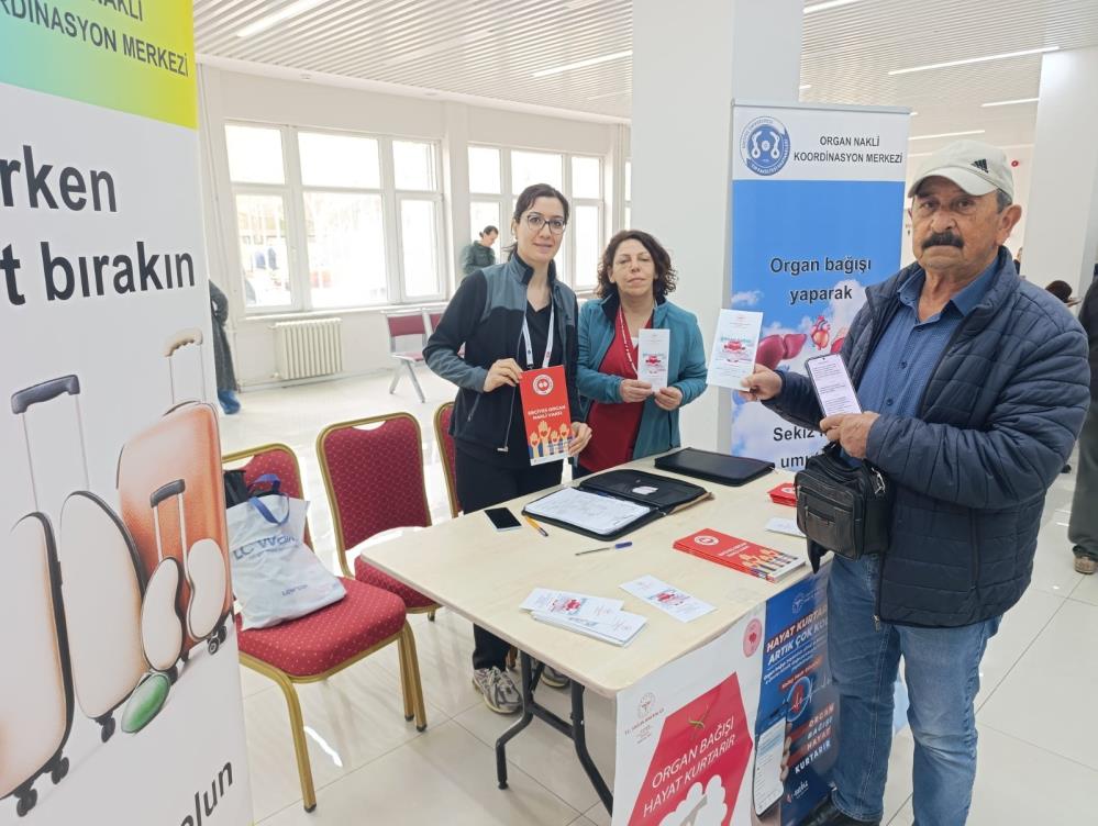 ERÜ Hastaneleri’nde Organ Bağışı Farkındalık Standı açıldı