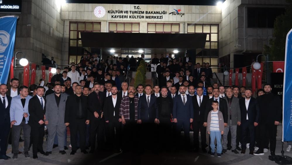 Türk milletinin sesi Kayseri’de yankılandı