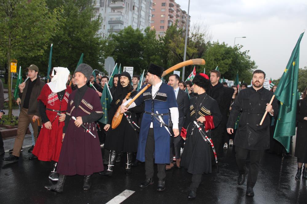Çerkes soykırımının 162. yıldönümü anıldı
