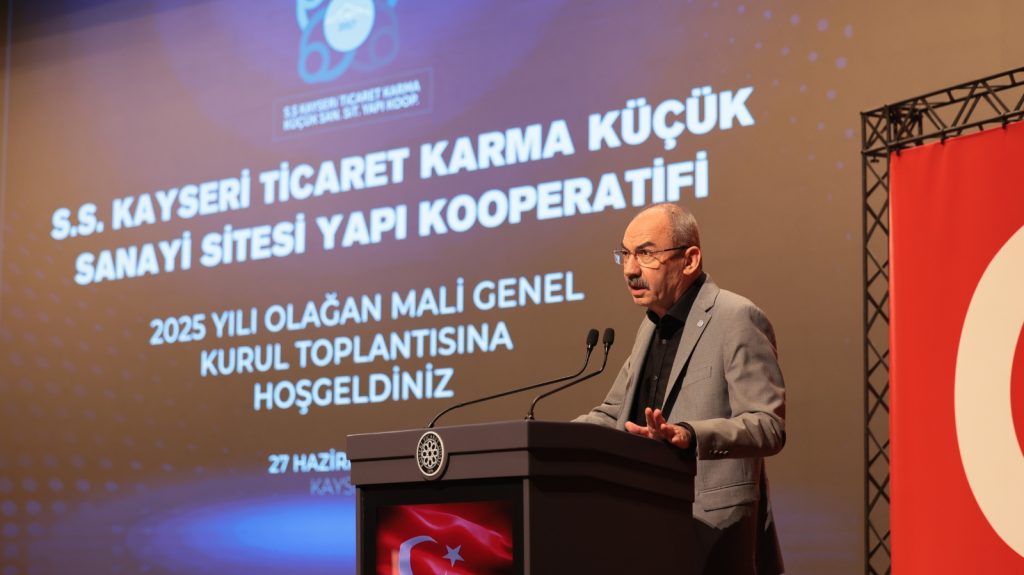 Kayseri Ticaret Karma Küçük Sanayi sitesi Yapı Kooperatifi’nde mali genel kurul