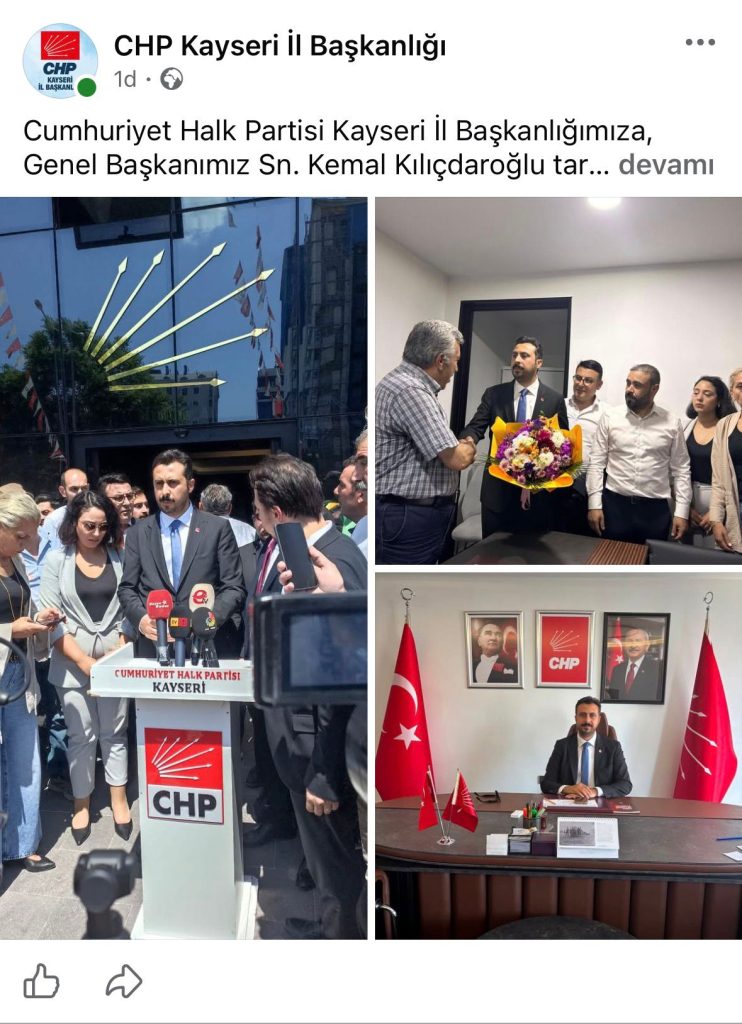 CHP’de yeni yönetim ilk paylaşımını yorumlara kapattı