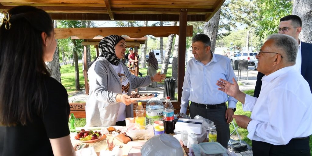 Başkan Büyükkılıç’tan Sarımsaklı Barajı Mesire Alanı’nda İnceleme
