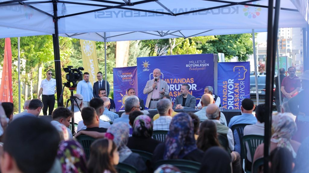 BAŞKAN ÇOLAKBAYRAKDAR: “HER HANEYE DOKUNAN HİZMET ÜRETİYORUZ”