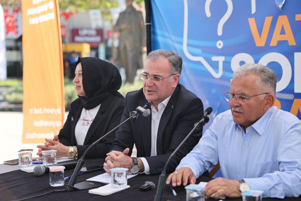 HACILAR’DA VATANDAŞ BULUŞMASI BAŞKAN ÖZDOĞAN: “GÜCÜMÜZ GÖNÜL BAĞI”
