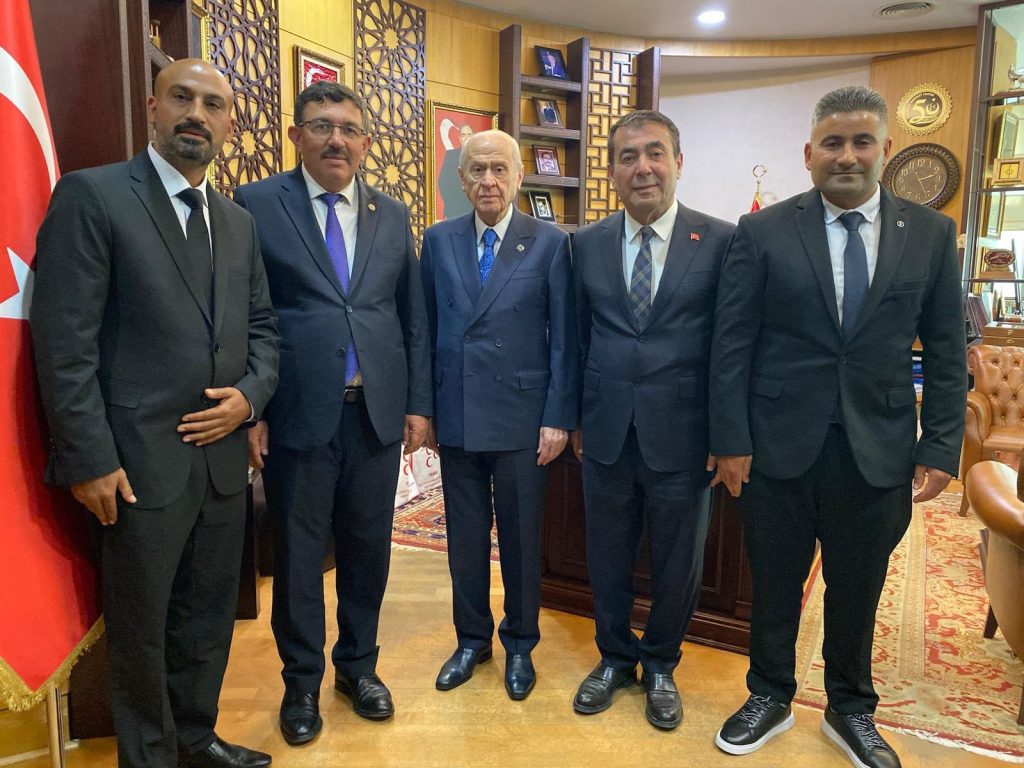 Bünyan heyeti, Devlet Bahçeli’yi ziyaret etti