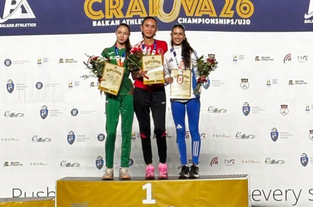 Kayserili TOHM sporcusu Döndü Kübra Boyraz Balkan şampiyonu oldu