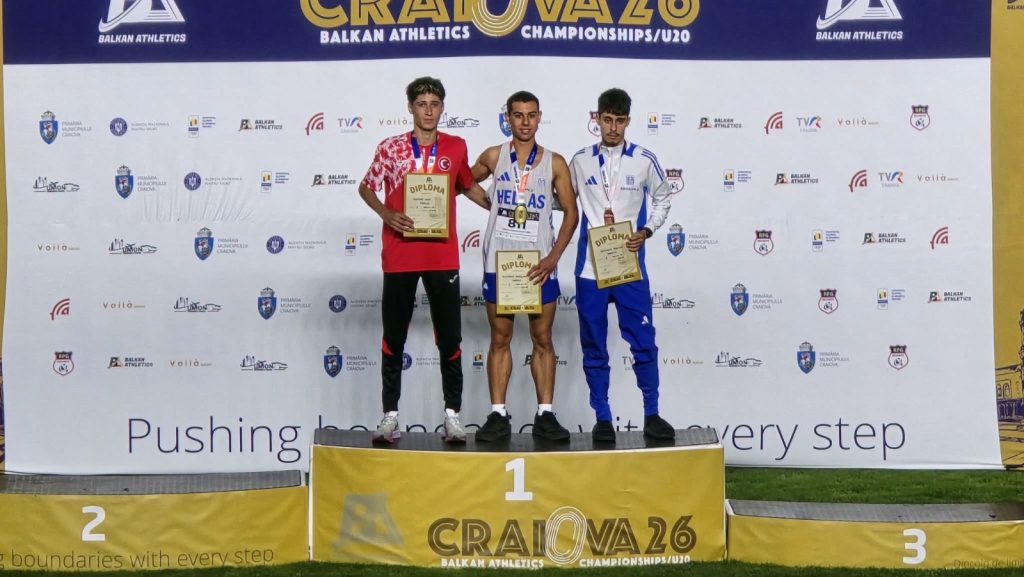 Mustafa Kaya U20 Balkan Şampiyonası’nda gümüş madalya kazandı