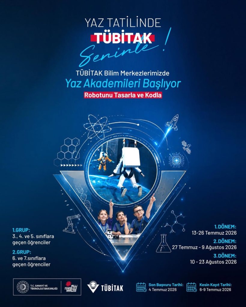Kayseri Bilim Merkezi’nden çocuklara robotik ve kodlama akademisi