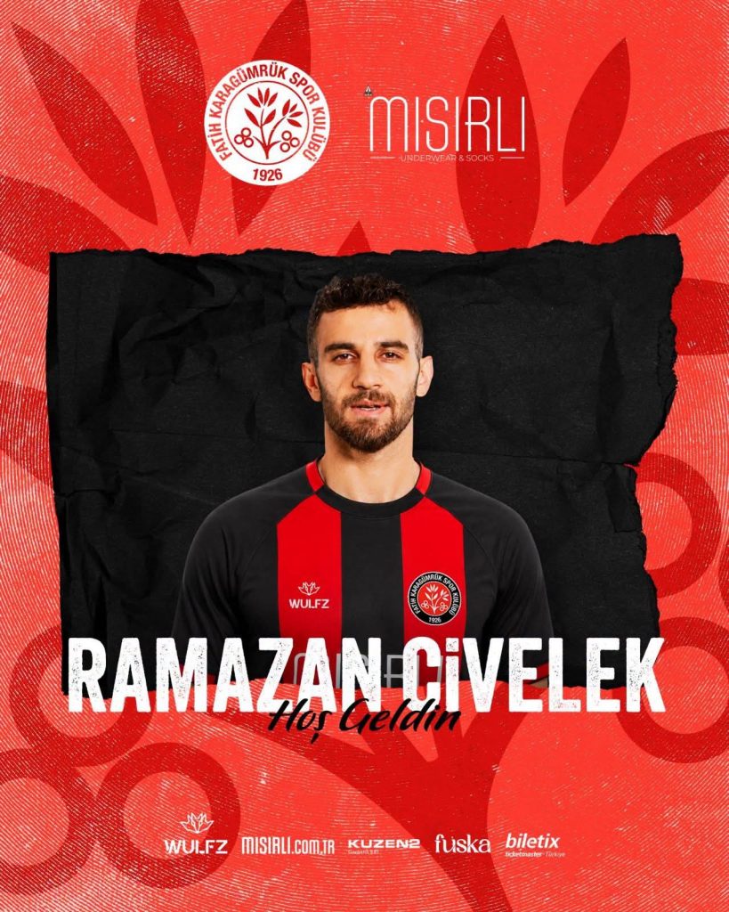 Karagümrük, Ramazan Civelek’i kadrosuna kattı