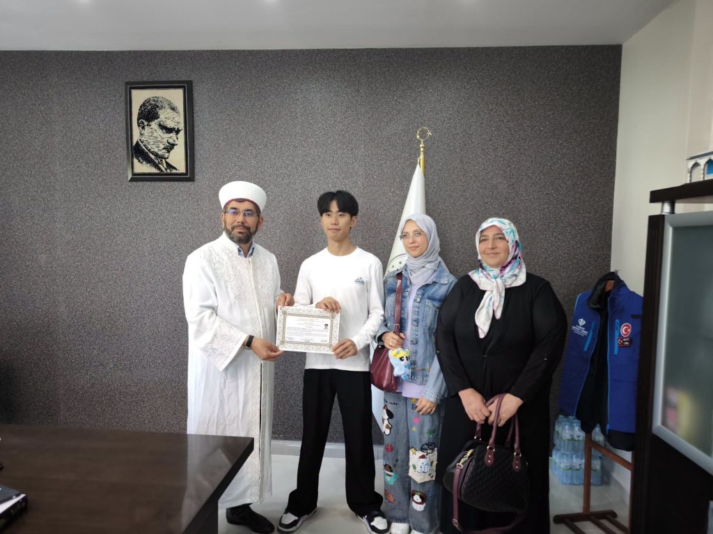 Çinli Tong Zuo, Develi’de Müslüman olarak “Hasan” ismini aldı