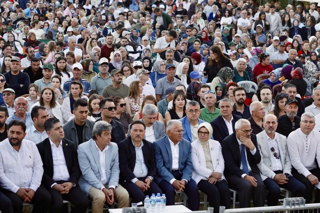 Kayseri’de 10. Uluslararası Uzunyayla Çerkes Kültür Festivali etkinliği