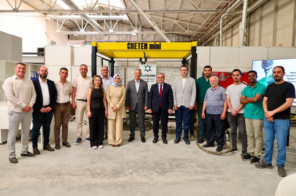 ERÜ’de 3D Baskı Yapı Malzemeleri Geliştirme Projesi Tanıtıldı