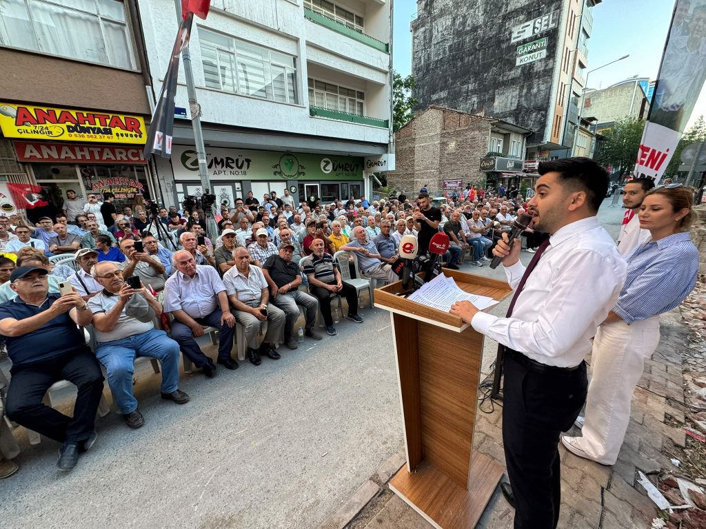 Yeni Parti’li Gözbaşı: Türkiye’nin makus talihini yenmeye geldik