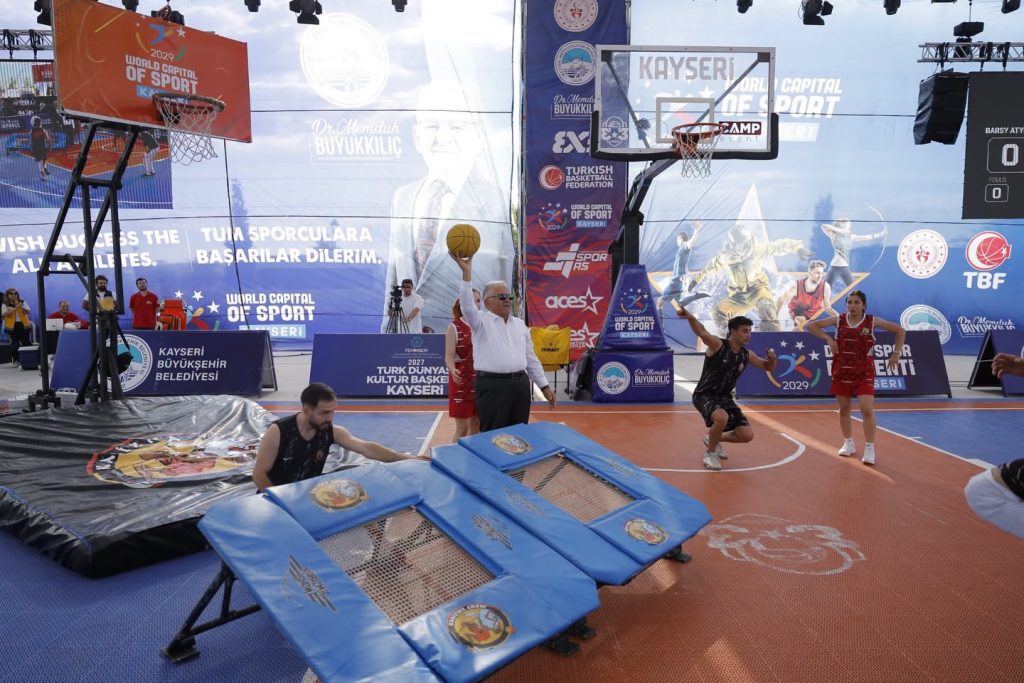 Başkan Büyükkılıç, FIBA 3×3 Lite Quest 2026 Turnuvası’nda Coşkuya Ortak Oldu