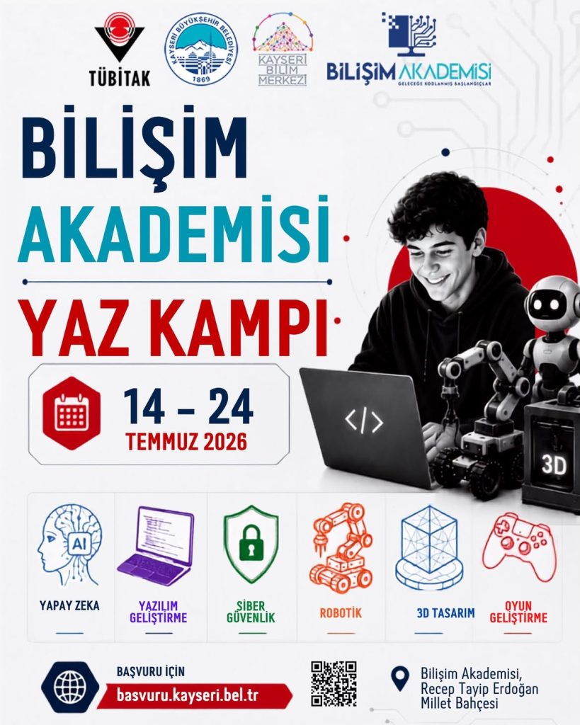 Büyükşehir’in Bilişim Akademisi Yaz Kampı İçin Başvurular Başladı