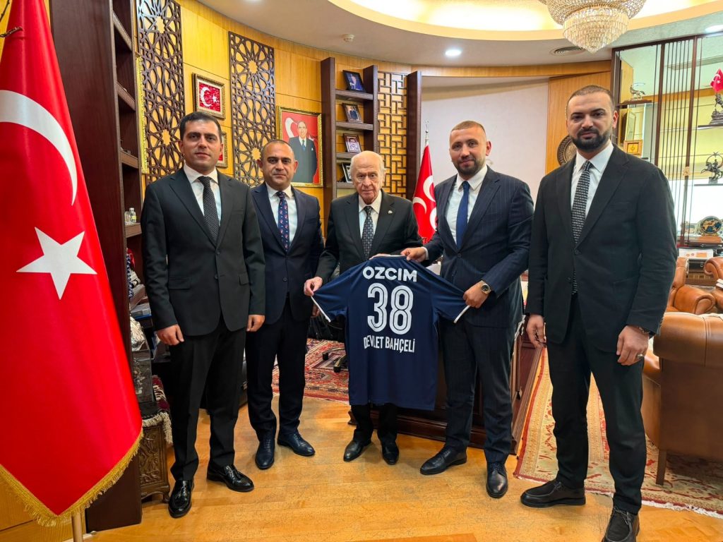 Erciyes 38 FK Başkanı Ersoy’dan MHP Genel Başkanı Devlet Bahçeli’ye ziyaret
