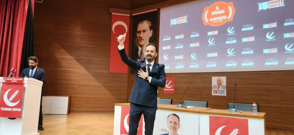 Yeniden Refah Partisi Kayseri’de İl Divan Toplantısını Gerçekleştirdi