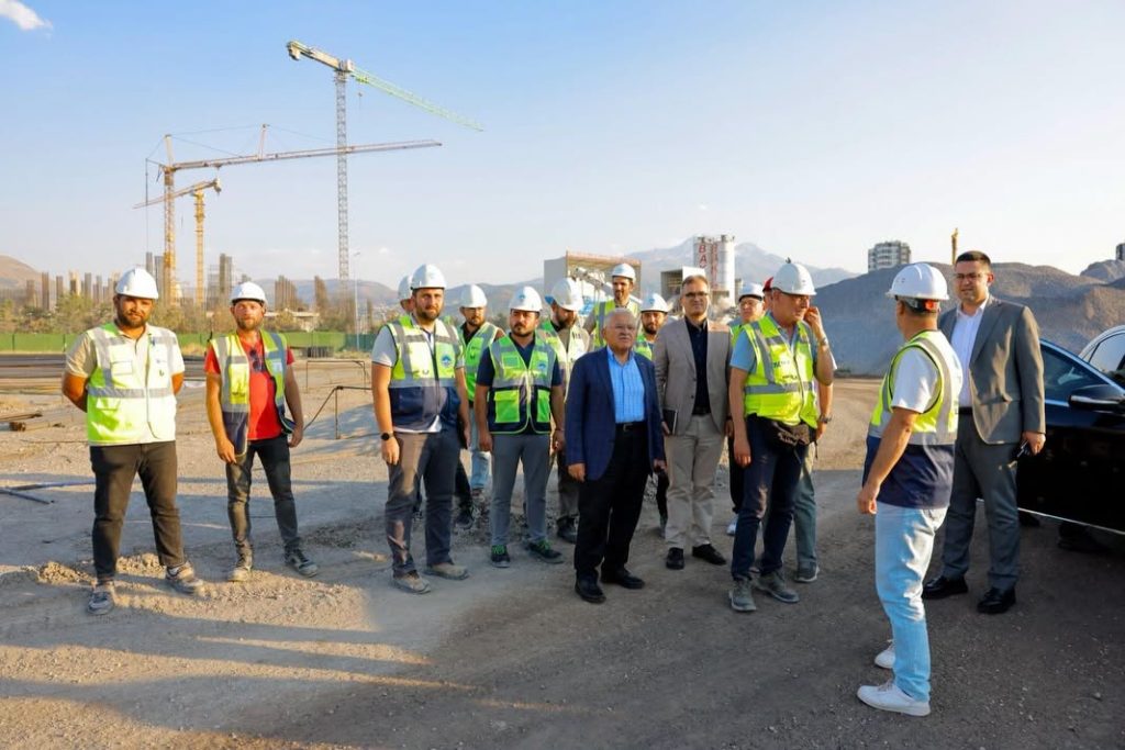 Başkan Büyükkılıç’tan Kartal Katlı Kavşağı’nda inceleme