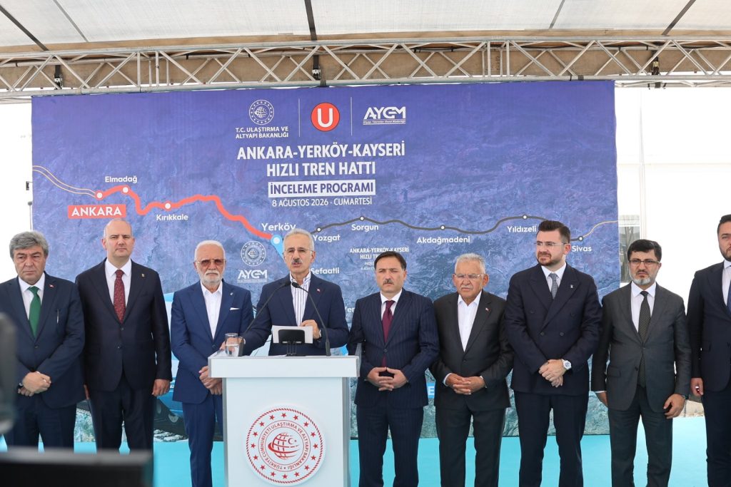 Bakan Uraloğlu: Yerköy-Kayseri YHT Projesi’nde işin yarısını tamamladık