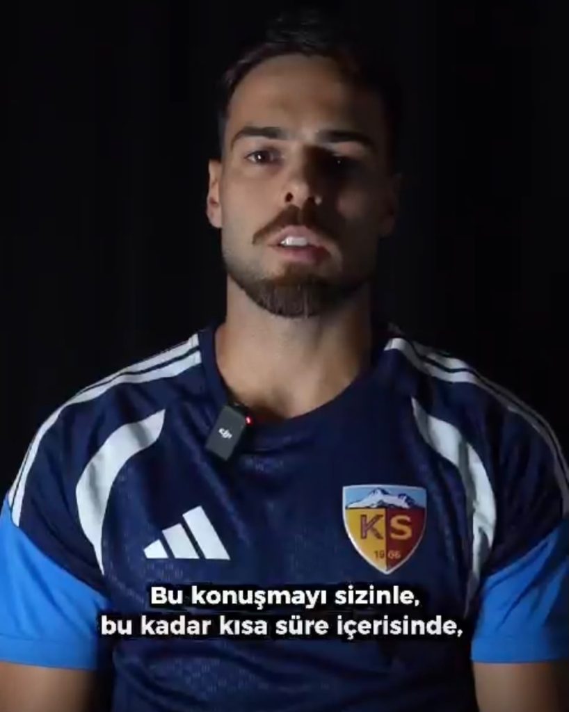 Kayserispor’dan ayrılan Cardoso’dan veda mesajı