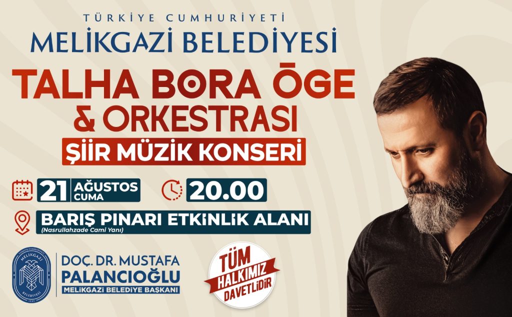 Melikgazi’de şiir ve türkü gecesi düzenlenecek