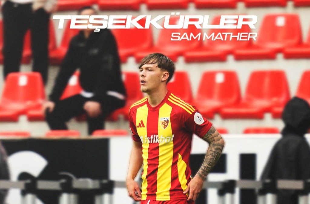 Kayserispor, Sam Mather ile yollarını ayırdı
