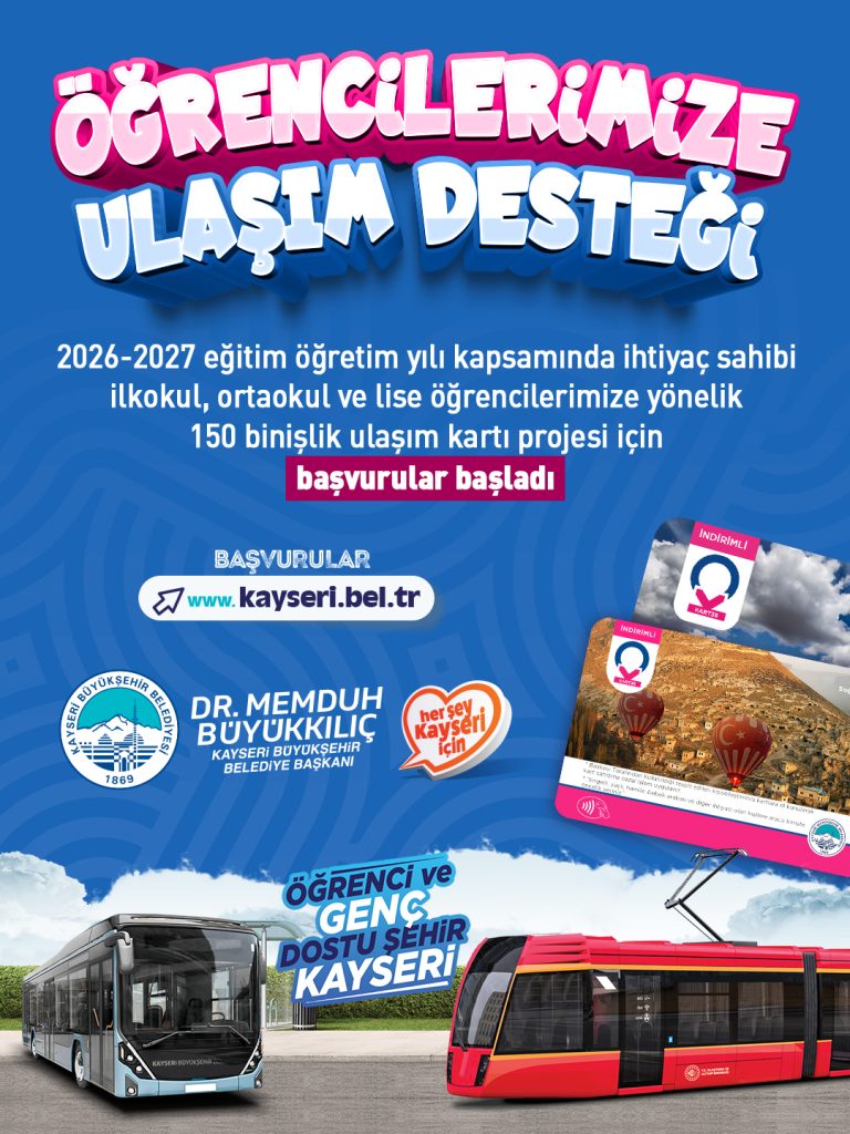Büyükşehir’den Öğrencilere Ulaşım Desteği: Başvurular Başladı