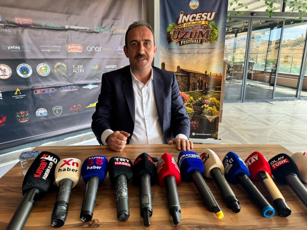 İncesu’da Üzüm ve Dragon Festivali için geri sayım başladı